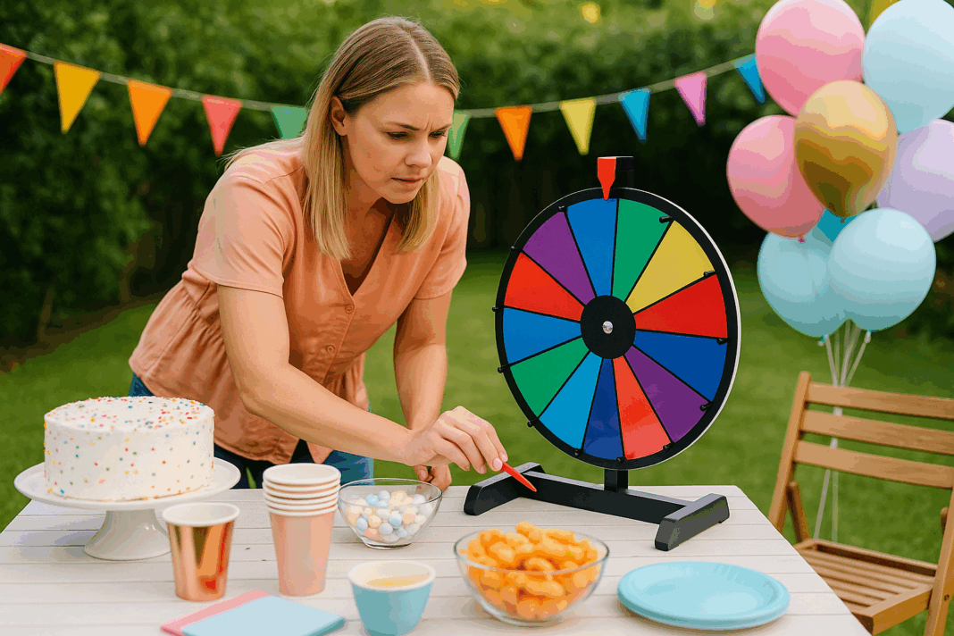 The Perfect Tool for Party Planners Wheel Spinner Game & Activity Ideas