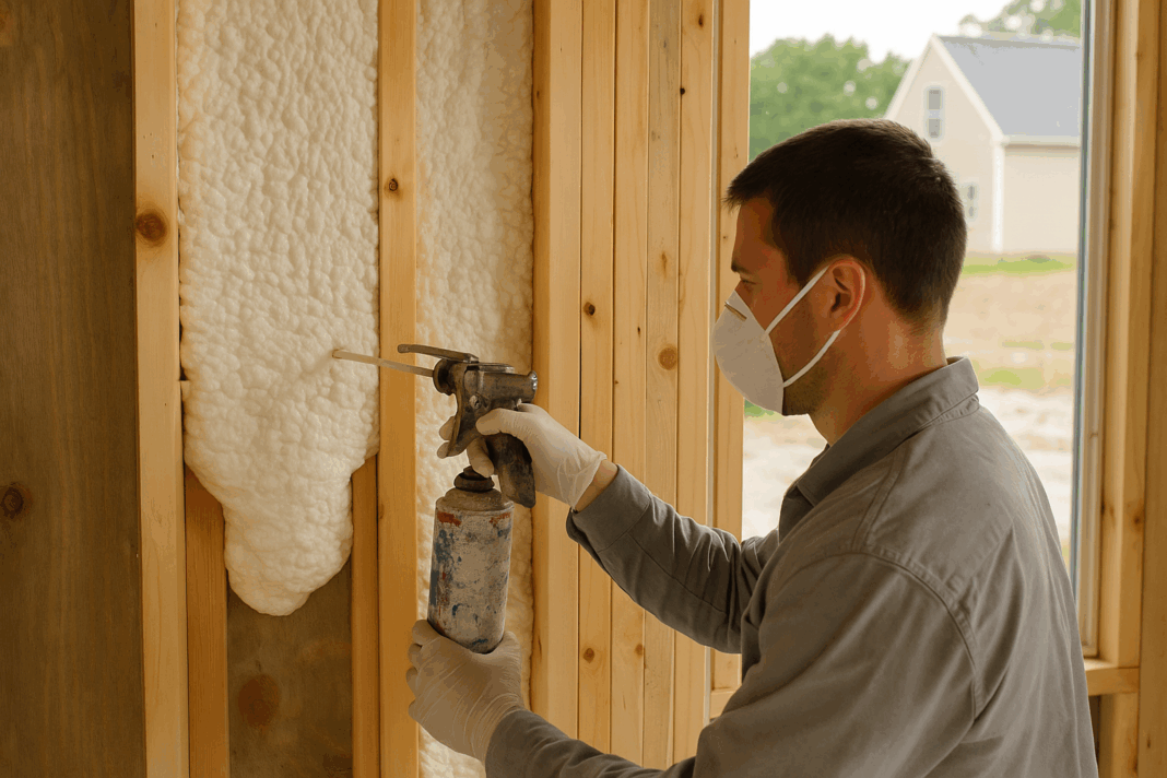 Thermal Insulation with Foam Energy Efficiency in Construction