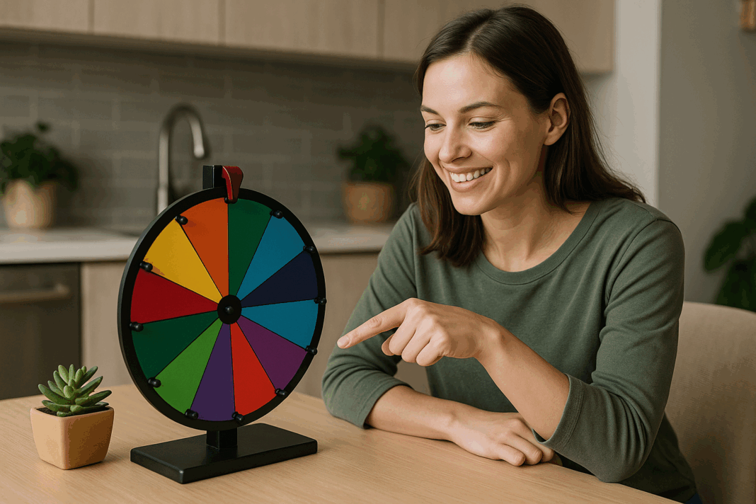 Using the Wheel Spinner to Build Sustainable Habits