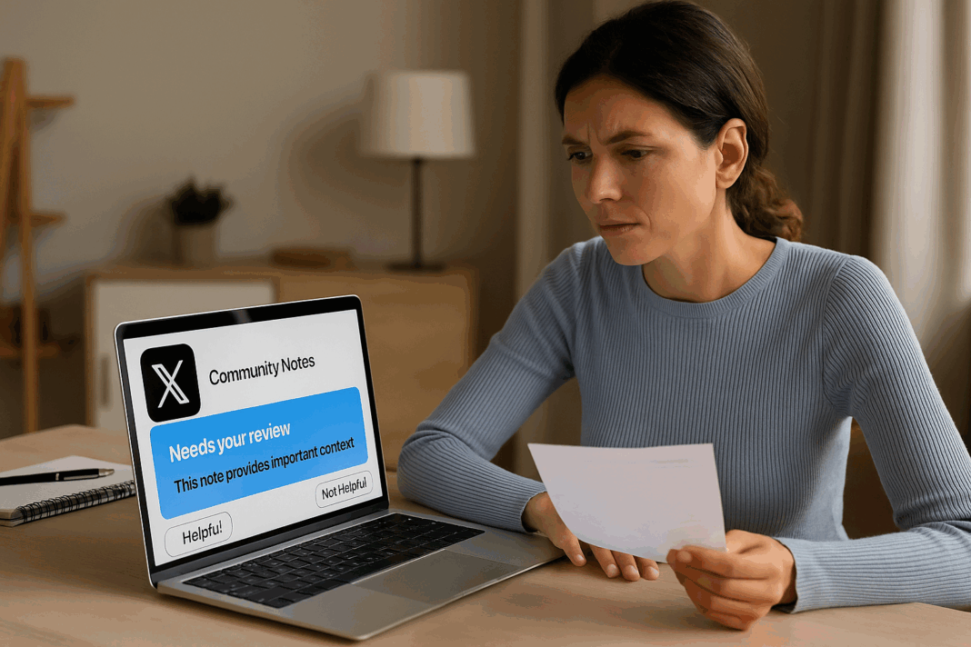 TwitterX Community Notes Participation Issues Application, Approval, and Scoring