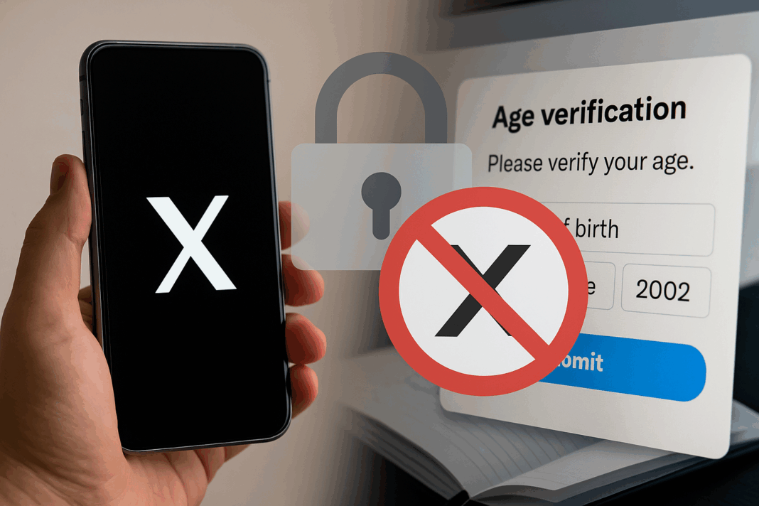 TwitterX Content Sharing Restricted Age Verification, Sensitive Media, and Transparent Labels