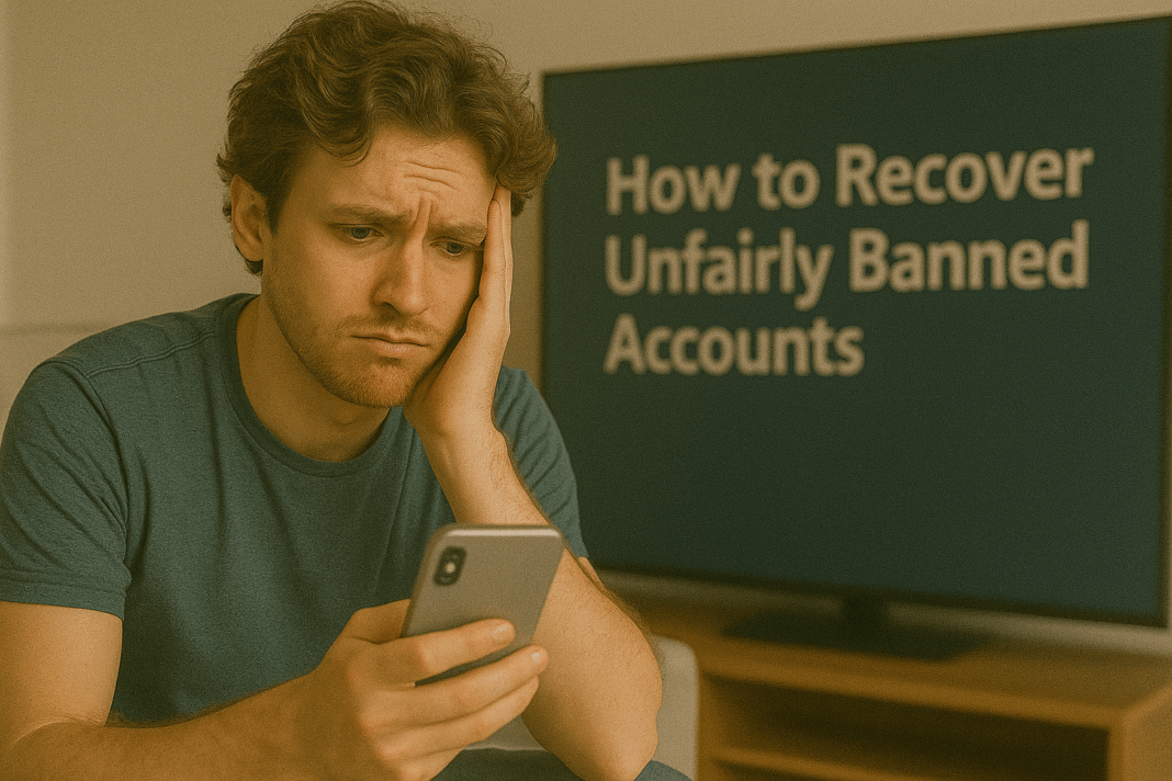 How to Recover Unfairly Banned Accounts