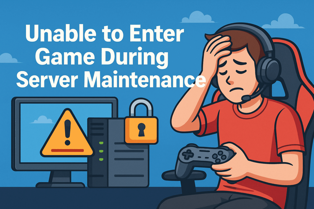Unable to Enter Game During Server Maintenance Player Guide